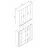 Dulap Nex Home Dulap cu balamale, 6 usi Nex Home 180 x 47 x 180 cm, Alb