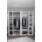 Dulap Nex Home Dulap cu balamale, 6 usi Nex Home 180 x 47 x 180 cm, Alb