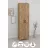 Шкаф Nex Home Dulap multifunctional cu 2 usi Cemre Nex Home 49 x 31,8 x 178 cm, Stejar