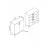 Dulap Nex Home Dulap multifunctional cu 2 usi si 4 compartimente Ceren Nex Home 72 x 32 x 88 cm, Stejar