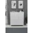Dulap Nex Home Dulap multifunctional cu 3 usi Nex Home 90 x 31,8 x 102 cm, Alb