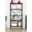 Etajera Nex Home Raft pentru bucatarie cu 5 nivele Nex Home 66 x 35 x 128 cm, Antracit