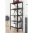 Etajera Nex Home Raft pentru bucatarie cu 5 nivele Nex Home 66 x 35 x 128 cm, Antracit