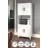 Шкаф Nex Home Dulap multifunctional cu 4 usi Ece Nex Home 60 x 33,8 x 154 cm, Alb