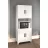 Шкаф Nex Home Dulap multifunctional cu 4 usi Ece Nex Home 60 x 33,8 x 154 cm, Alb