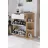 Тумба для обуви Nex Home Pantofar cu 6 compartimente Smyrna Nex Home 90 x 32 x 106 cm, Alb