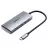 Docking station UGREEN HUB 4IN1 TYPE-C 3.0 TO 2*TYPE-C 3.2 + 2*USB 3.1 CM480, SILVER