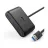 Docking station UGREEN UGREEN USB 3.0 Hub 1m CR113, Black