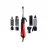 Uscator de par Brock BROCK Hot Air Brush set with 6 tips HS 9006 RD, 1000W, Red HS9006RD