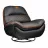 Fotoliu Gaming Cougar GAMING SOFA  OVERLORD BLACK/ORANGE, USER MAX LOAD UP TO 150KG/HEIGHT 160-195CM, ROCK, RECLINE AND SWIVEL, FOOTRES