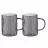 Cana Ardesto Glass cups Ardesto Shine 260 ml 2 pcs, AR2626GG