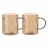 Cana Ardesto Glass cups Ardesto Shine 260 ml 2 pcs, AR2626GS