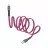 Cablu Rivacase TYPE-C CABLE  PS6102 RD12, NYLON BRAIDED, 1.2M, RED