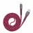 Cablu Rivacase TYPE-C CABLE  PS6102 RD12, NYLON BRAIDED, 1.2M, RED