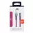Cablu Rivacase TYPE-C CABLE  PS6102 RD12, NYLON BRAIDED, 1.2M, RED