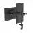 Suport pentru monitor GEMBIRD 2 monitors 17”-32”  MA-D2-03, Adjustable 2-display vertical desk mount (rotate, tilt, swivel),  VESA 75/100, up to 9 kg (per display), black
