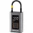 Starter Tellur Compresor auto portabil Tellur, 150 PSI, 16L/min, 4000mAh, USB-C, aluminiu