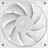 Вентилятор DEEPCOOL PC Case Fan Deepcool FD12, 120x20x25mm, ≤27.6 dB, 64,2CFM, 400-2050RPM, PWM, Hydro Bearing, 4pin, White