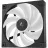 Ventilator DEEPCOOL PC Case Fan Deepcool FD14 ARGB, 140x140x25mm, ≤25.2 dB, 82,5CFM, 400-1650RPM, PWM, ARGB, Hydro Bearing, 4pin, Black