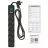 Prelungitor cu protectie Ultra Power Surge Protector   6 Sockets,  5.0m,  Sven "SF-06E-16", Black, flame-retardant material