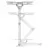 Suport perete KIVI Wall Mount KIVI ''MOTION-223W'' White 23" - 43" Long Full Motion, max.30kg, VESA mm: up to 200x200mm