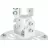 Suport perete REFLECTA Universal Ceiling Mount Reflecta, "Prometheus" White, 150mm, max.load 13,5kg, # 23041