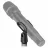 Microfon SVEN MK-740, WIRELESS DYNAMIC MICROPHONE, LI-ION 180MAH, 2.4GHZ RADIO / 6.3 MM PLUG, UP TO 25 M DISTANCE, UP TO 12 HOURS, POP FILTER, BLACK