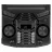 Boxa SVEN SVEN PS-1500, 500W (2x250) Dynamic switchable RGB backlight, TWS, Bluetooth, FM, USB, LED display, microphone input for karaoke, NFC, Audio input for connecting an electric guitar, Carrying handle and wheels, Wooden body (MDF), 13 kg, Black