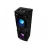 Колонка SVEN PS-1500, 500W (2X250) DYNAMIC SWITCHABLE RGB BACKLIGHT, TWS, BLUETOOTH, FM, USB, LED DISPLAY, MICROPHONE INPUT FOR KARAOKE, NFC, AUDIO INPUT FOR CONNECTING AN ELECTRIC GUITAR, CARRYING HANDLE AND WHEELS, WOODEN BODY (MDF), 13 KG, BLACK