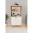 Навесная полка Nex Home Biblioteca cu 5 compartimente Smyrna Nex Home 64 x 30 x 127 cm, Stejar/Alb