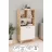 Навесная полка Nex Home Biblioteca cu 5 compartimente Smyrna Nex Home 64 x 30 x 127 cm, Stejar/Alb
