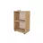 Raft de perete Nex Home Biblioteca cu 2 compartimente Folder Nex Home  49 x 30 x 73 cm, Stejar