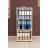Raft de perete Nex Home Biblioteca cu 3 compartimente Folder Nex Home  49 x 30 x 108 cm, Alb