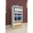 Raft de perete Nex Home Biblioteca cu 3 compartimente Folder Nex Home  49 x 30 x 108 cm, Alb