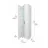 Навесная полка Nex Home Biblioteca cu 2 usi, 5 compartimente Folder Nex Home 49 x 31,8 x 178 cm, Alb