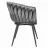 Scaun Jumi SCAUN PREMIUM , MOLTO, 85X58X62CM, PICIOARE DIN OTEL, MATERIAL CATIFEA, GRAPHITE