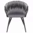 Scaun Jumi Scaun premium Jumi, Molto, 85x58x62cm, picioare din otel, material catifea, Graphite
