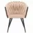 Scaun Jumi Scaun premium Jumi, Molto, 85x58x62cm, picioare din otel, material catifea, Bej