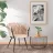 Scaun Jumi Scaun premium Jumi, Molto, 85x58x62cm, picioare din otel, material catifea, Bej