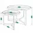 Masa cafea Jumi Set mese de cafea, Jumi, 80x80x52cm, 50x50x42cm, design modern, Maro