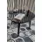 Masa cafea Nex Home BARCELONA-F Masuta de cafea din Sticla Nex Home 60 x 60 cm, Neagra