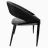Стул Jumi Scaun premium Jumi, BERGAMO, 80x50x65cm, picioare din metal, Negru/gri