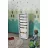 Masa/dulap pentru depozitare Nex Home PERA-7-BYZ Ansamblu depozitare cu 7 compartimente Pera Nex Home 45 x 30 x 125 cm, Alb