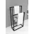 Raft Nex Home Raft pentru prosoape Nex Home 49 x 20 x 89 cm, Negru