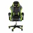 Fotoliu Gaming Jumi SCAUN GAMING  ARAGON, CU COVORAS, NEGRU/VERDE/GRI
