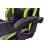 Fotoliu Gaming Jumi SCAUN GAMING  ARAGON, CU COVORAS, NEGRU/VERDE/GRI