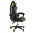 Игровое геймерское кресло Jumi Scaun gaming Jumi ARAGON, cu covoras, Negru/galben/gri