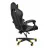 Игровое геймерское кресло Jumi Scaun gaming Jumi ARAGON, cu covoras, Negru/galben/gri