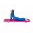 Covoras de gimnastica THUNDER PLIABIL (180X60X4CM) PINK