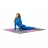 Covoras de gimnastica THUNDER PUZZLE MAT, 6 PIESE (60X60X1CM) GREY-PINK